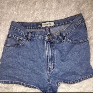 Vintage short shorts